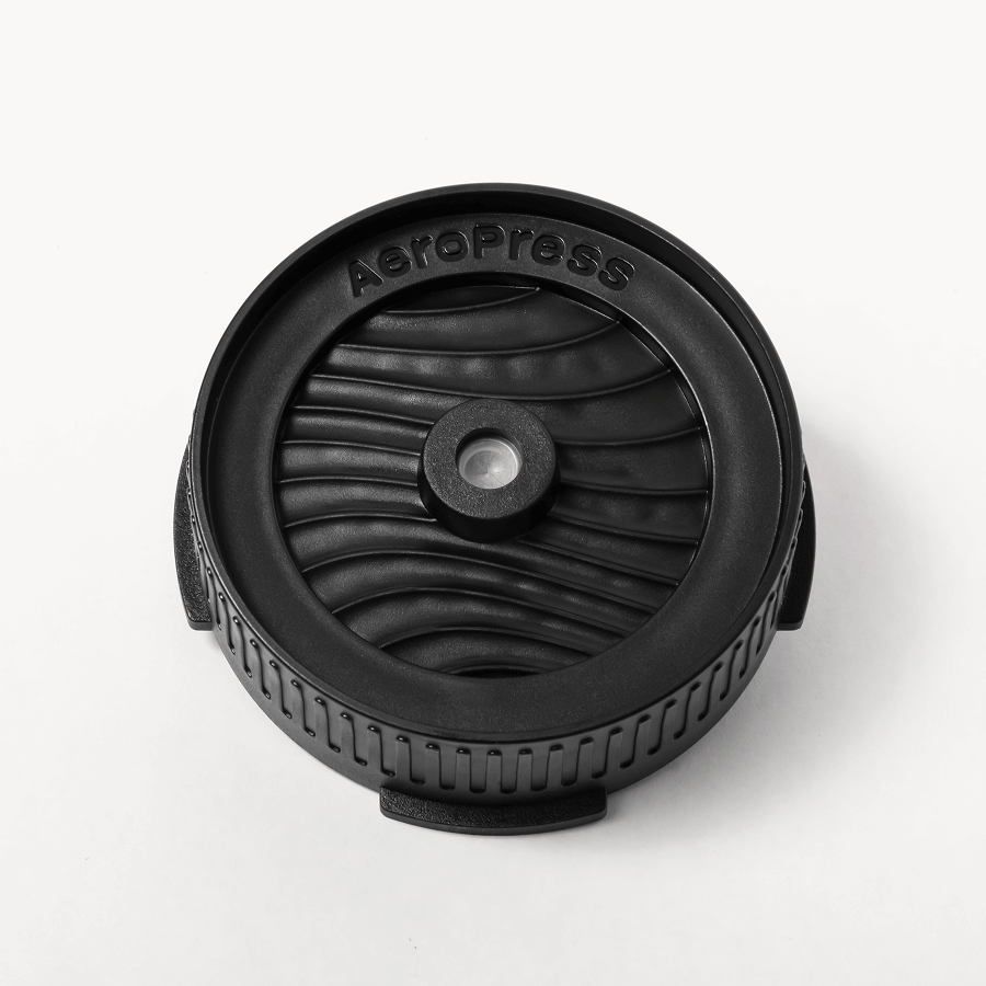 Tapa de control de flujo AeroPress antigoteo para inmersión y reposo