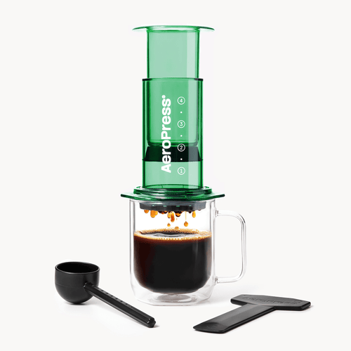 Cafetera AeroPress Clear Colors Verde