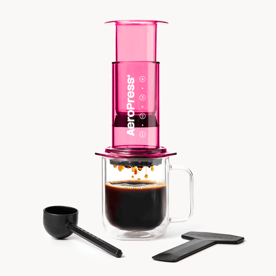 AeroPress Clear Rosa