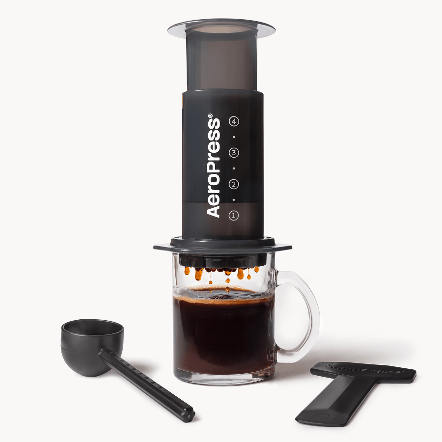Cafetera AeroPress Original para café suave sin amargor en 2 minutos